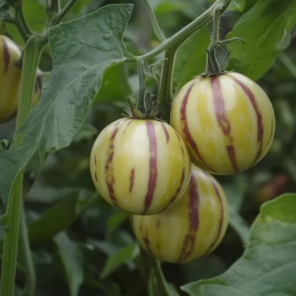 Pæremelon - Sæt med 6 - Solanum Muricatum 'Pepino gold' - Højde 25-40cm - ⌀9cm