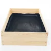 Premium Fyrretræs Højbed 120x80x27 cm med Jordklæde