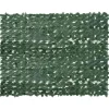 Privatlivsskærm med mørkegrønne blade - Altanafskærmning | Størrelse: 200x150 cm