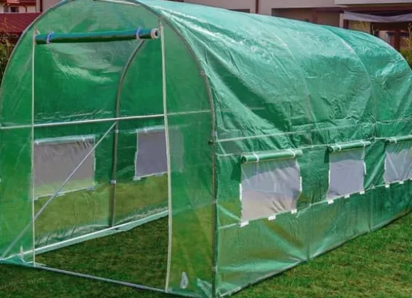 Professionel 450x200x200cm drivhus tunnel til effektiv afgrødedyrkning