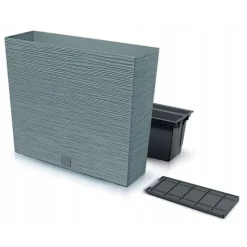 Prosperplast Blomsterkrukke 12l Furu Collection 58x18x49.8 Cm Grå