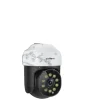 PTZ Sikkerhedskamera, 5MP Opløsning, Automatisk Sporingsfunktion,EU stik, 1 stk kamera