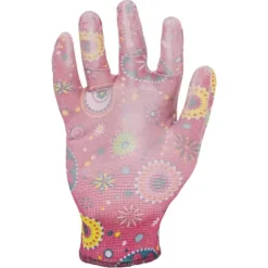PU HANDSKER PINK L230309P, KORT,