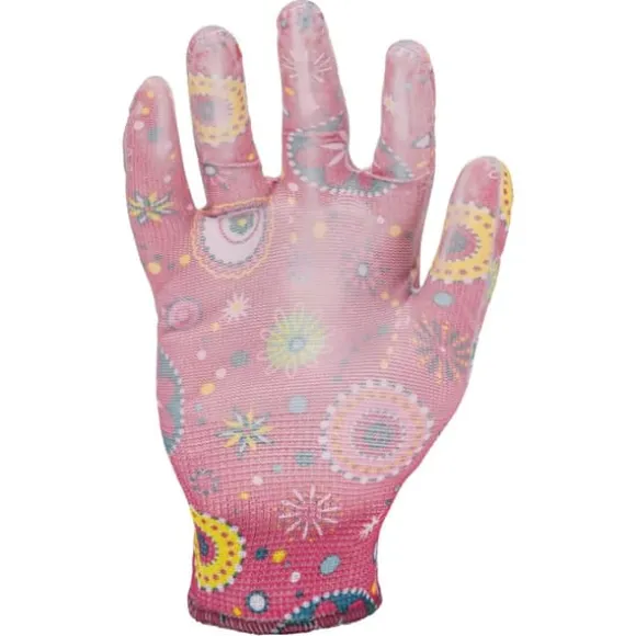 PU HANDSKER PINK L230309P, KORT, "9", CE, LAHTI