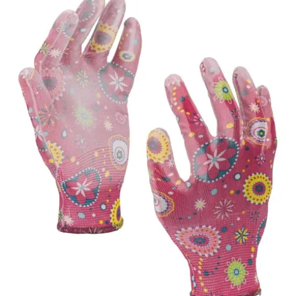 PU HANDSKER PINK L230309P, KORT, "9", CE, LAHTI