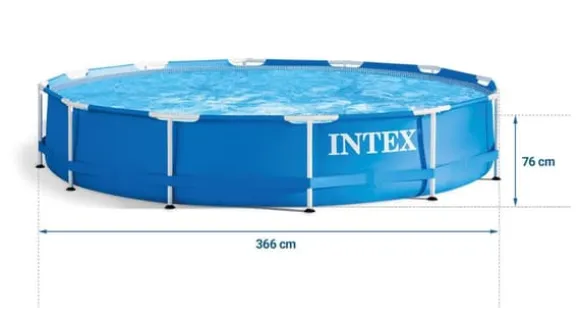 Ramme havepool 366 x 76 cm INTEX 28210