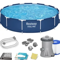 Rammehavepool 366 x 76 cm 7-i-1 Bestway 56681