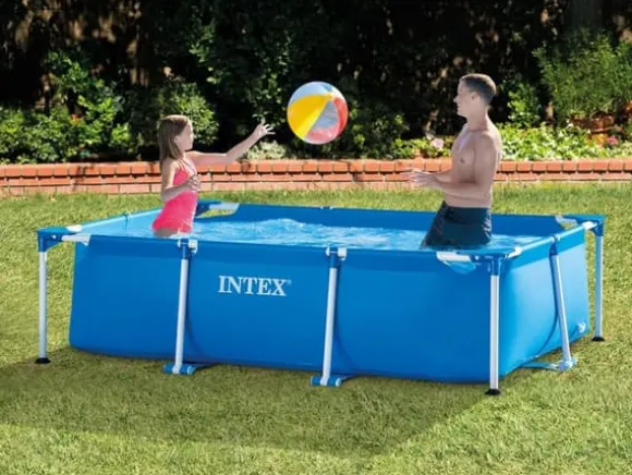 Rammehavepool 260 x 160 x 65 cm 2 i 1 INTEX 28271