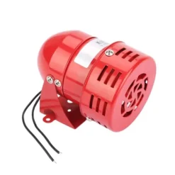 Rød mini metalmotoralarm - industriel lyd elektrisk tyverisikring