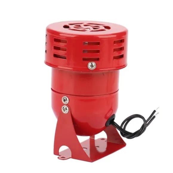 Rød mini metalmotoralarm - industriel lyd elektrisk tyverisikring