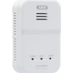 Røgdetektor - ABUS - GWM100ME - Kan tilsluttes op til 10 enheder - 85 dB alarm - 10 års lithiumbatteri