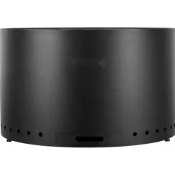 Røgfri bålsted 28 i diameter, træbrændende, rustfrit stål, portabel udendørs varmeovn