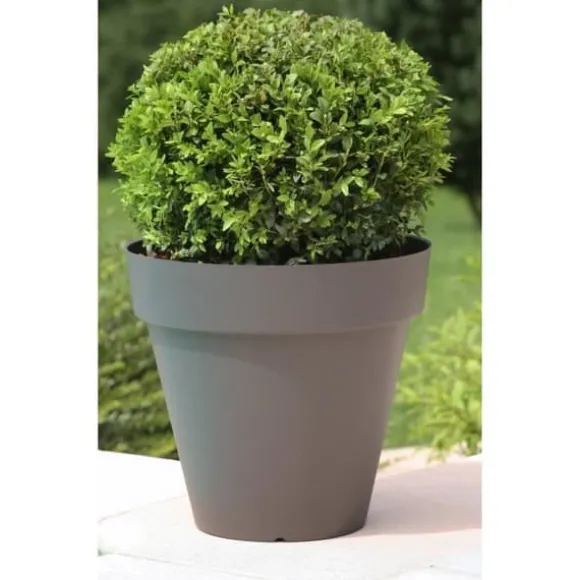 RIVIERA Soleilla Urtepotte - Rund - Ø 60 x 53,6 cm - Glitrende Grå