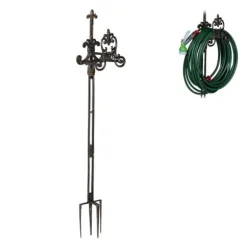Robust slangeholder, stående støbejern