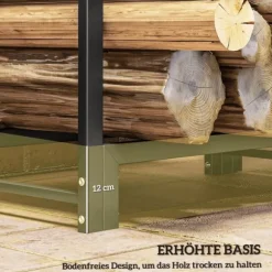Rootz Brændestativ - Brændestativ - Optændingsorganisator - Holder 200 kg - Pulverlakeret stål - 123cm x 32cm x 115cm