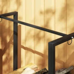 Rootz Brændestativ - Brændestativ - Optændingsorganisator - Holder 200 kg - Pulverlakeret stål - 123cm x 32cm x 115cm