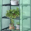 Rootz Folie Drivhus 2/3 Etager - Lille Drivhus - Tomathus - Plantebeskytter - 69cm x 49cm x 158cm - 140g/m2 PE Mesh