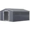 Rootz Haveskur - Opbevaringshaveskur - Skur - Grå - 12,5 X 11,1 fod