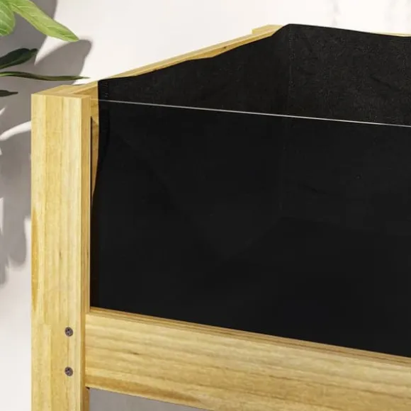 Rootz hævet havebed - planteboks - blomsterplanter - optimal dræning - 110 x 50 x 80 cm