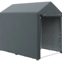 Rootz Værktøjsskur - Udendørs opbevaring - Cykelskur - Motorcykelgarage - UV-resistent presenning - Galvaniseret stål - 120 cm x 179 cm x 165 cm