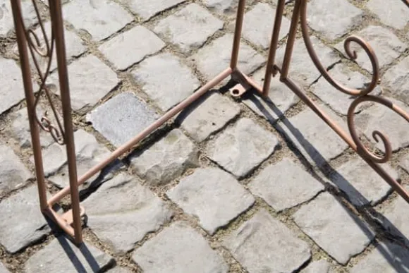 Rose Arch med hegn - klatreplantestøtte - jernholdbarhed, havedekorationsport