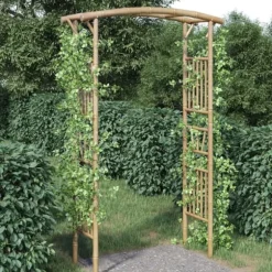 Rosenbue i bambus - Stabil konstruktion | Størrelse: 118x40x187 cm