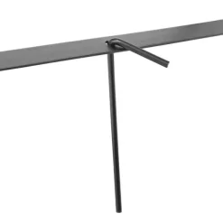 Roseranker, 226x144x36,5 cm, Sort