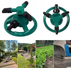 ROTARY AUTOMATIC 360 GARDEN TRE-ARMET SPRINKLER