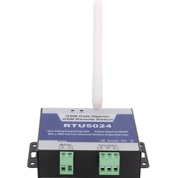 RTU5024 Opgrader GSM Portåbner Relæ Afbryder Trådløs Fjernbetjening Døråbner DC 9-36V