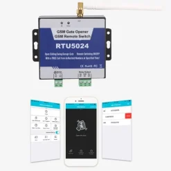 RTU5024 Opgrader GSM Portåbner Relæ Afbryder Trådløs Fjernbetjening Døråbner DC 9-36V