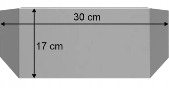 RUSTFRIT STÅL beskyttende baldakin til postkasse 35 x 10 cm
