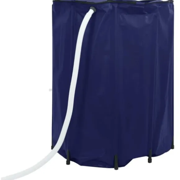 Sammenfoldelig vandtank med hane - Regnvandsbeholder 500 L | Materiale: PVC