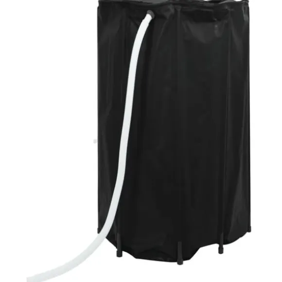 Sammenfoldelig vandtank med hane 500L - PVC | Farve: Grøn | Størrelse: 500L