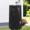 Sammenfoldelig vandtank med hane - PVC 250 l | Farve: Grøn | Størrelse: Foldbar