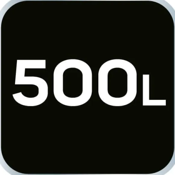 Sammenklappelig regnvandstank, 500 l, PVC