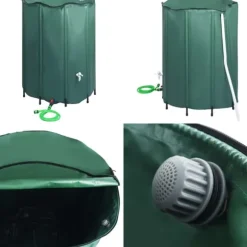 Sammenklappelig regnvandsbeholder med hane 1250 l - Regnvandsbeholder - Regnvandsbeholdere - Home & Living