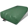 Sammenklappelig vandbeholder 3000 l i PVC - Holdbar og transportabel | Farve: Grøn | Størrelse: 3000 l