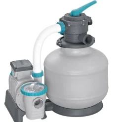 Sandfilter / filtreringspump för simbassänger upp till 66 m3 - Bestway - 11 355 L/h - Med förfilter