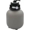 Sandfilter til pool med multiventil - 4 indstillinger | Farve: Grå | Størrelse: 350 mm