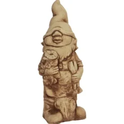 Sandhavefigur - Leprechaun med overdimensioneret hat