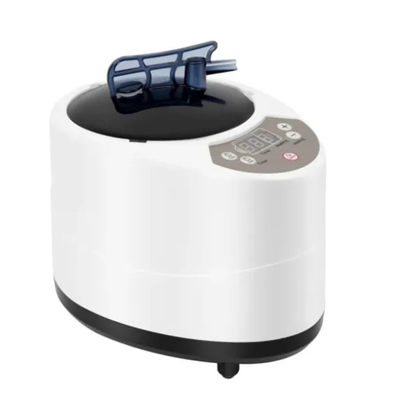 Sauna Dampgenerator, 1000W Effekt, 0,66 Gal Kapacitet, 220V Spænding, 5-95 mins Timer, Anti-elektrisk Stød Sikkerhed