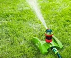 Sektorsprinkler, 6-funktion med drev, justerbart område
