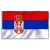 Serbien Flag - 150 x 90 cm