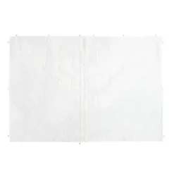 Sidepanel-sæt til havepavillon, 300x200 cm, hvid
