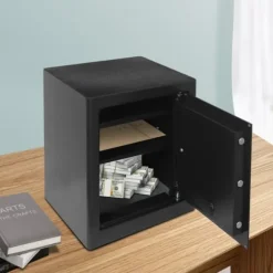 Sikker, Holdbar Stål Konstruktion, Kompakt Design,sort