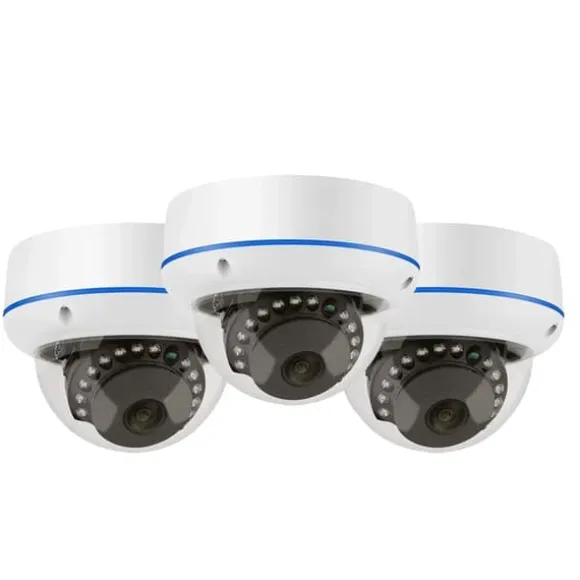 Sikkerhedskamera, 5MP høj opløsning, smart IR natvision,3PCS 5MP KAMERA A
