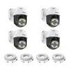 Sikkerhedskamera, 5MP opløsning, PTZ-funktionalitet, , 4PCS 5MP Cameras