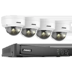 Sikkerhedskamera System, 8 Kanal Video Indgang, 12MP Opløsning,Ingen, 8CH NVR 4PCS Kamera-a