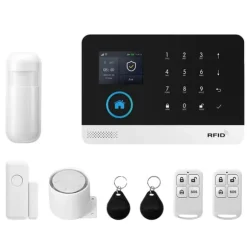 Sikkerhedssystem, trådløs forbindelse, smart home-kompatibilitet,2G GSM Kit A, EU Stik