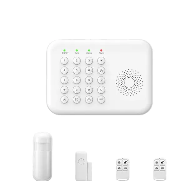 Sikkerhedssystem, Trådløs Kontrol, Realtidsnotifikationer,2G-A